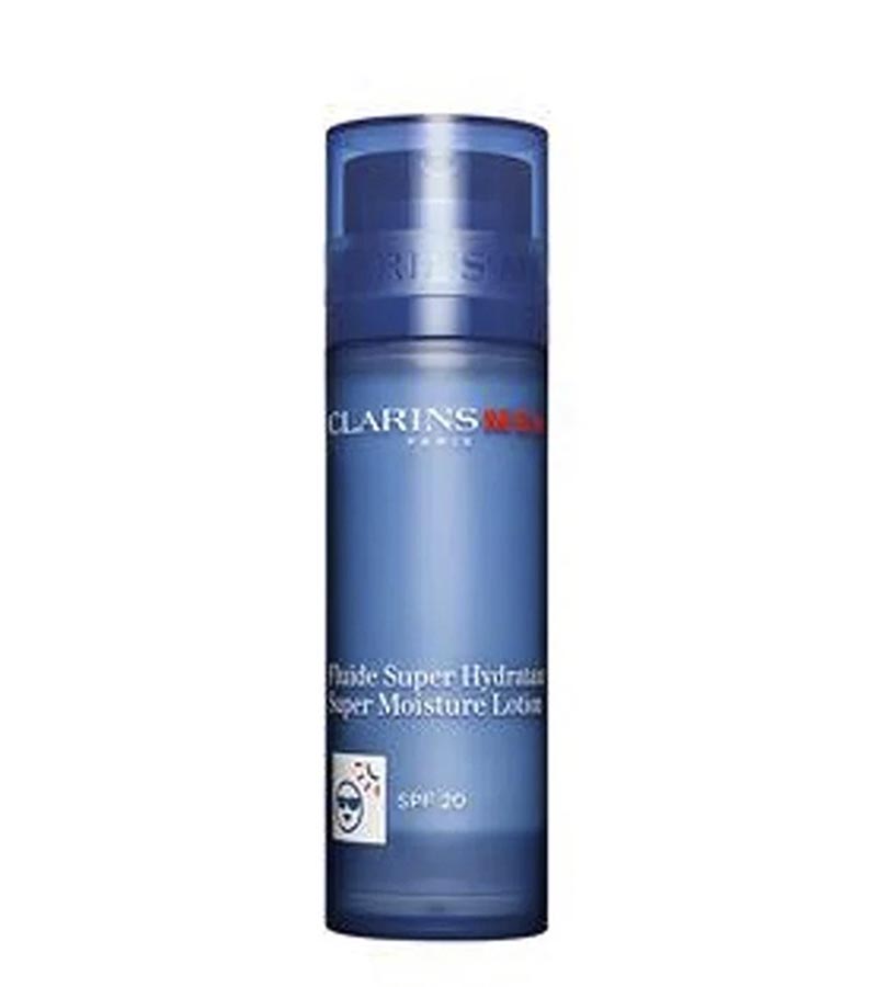 Clarins MEN Fluido Rosto Super Hidratante FPS20 50ml