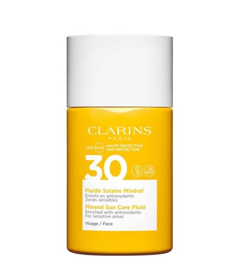 Clarins SOLAIRE Protector Solar Mineral Rosto FPS30 30ml