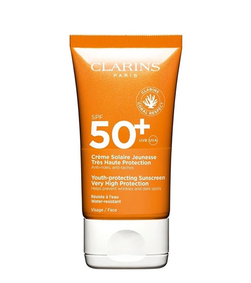 Clarins SOLAIRE Creme Protector Solar Rosto FPS50+