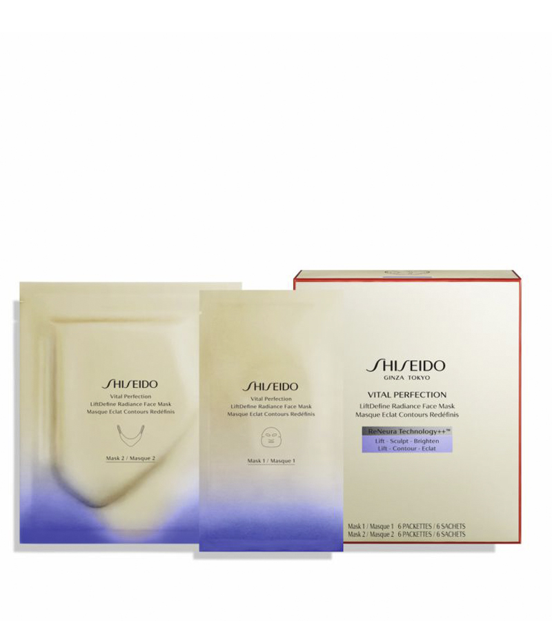 Shiseido VITAL PERFECTION Máscara Facial Liftdefine 6 Unid