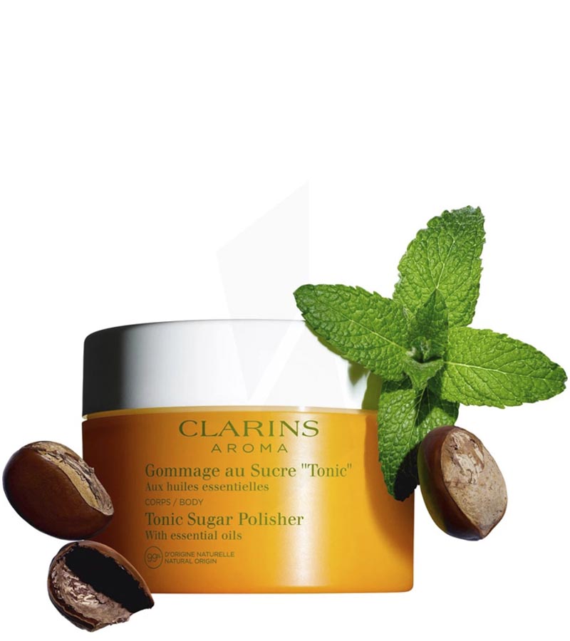 Clarins EXFOLIANTE CORPO Gommage au Sucre 'Tonic' 250gr